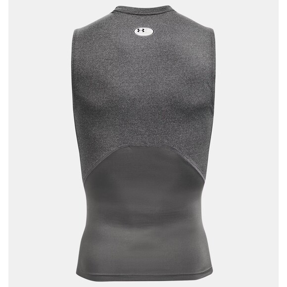 Under Armour HeatGear® Men's Sleeveless Workout Tank Gray Size‎ XL NWT - Picture 2 of 6